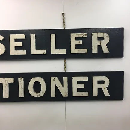 ORIGINAL SHOPFRONT SIGNAGE FROM 1850's ROYAL TUNBRIDGE WELLS