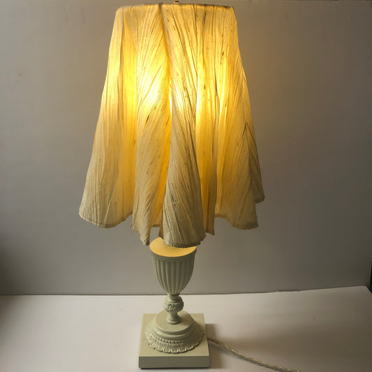ANTIQUE TABLE LAMP WITH ZARA SHADE - SOULED OUT