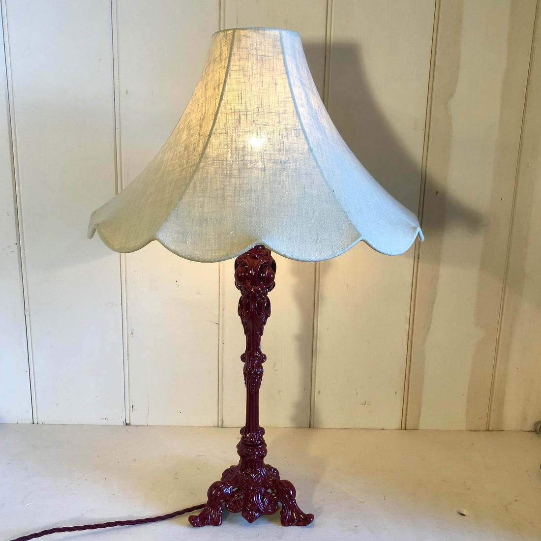 CAST STEEL TABLE LAMP BASES